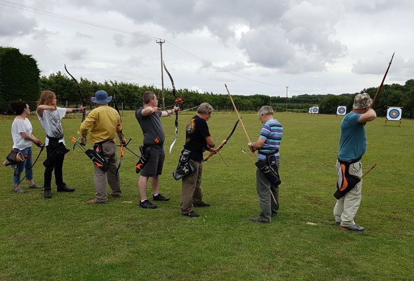 Abbey Bowmen practice shoot